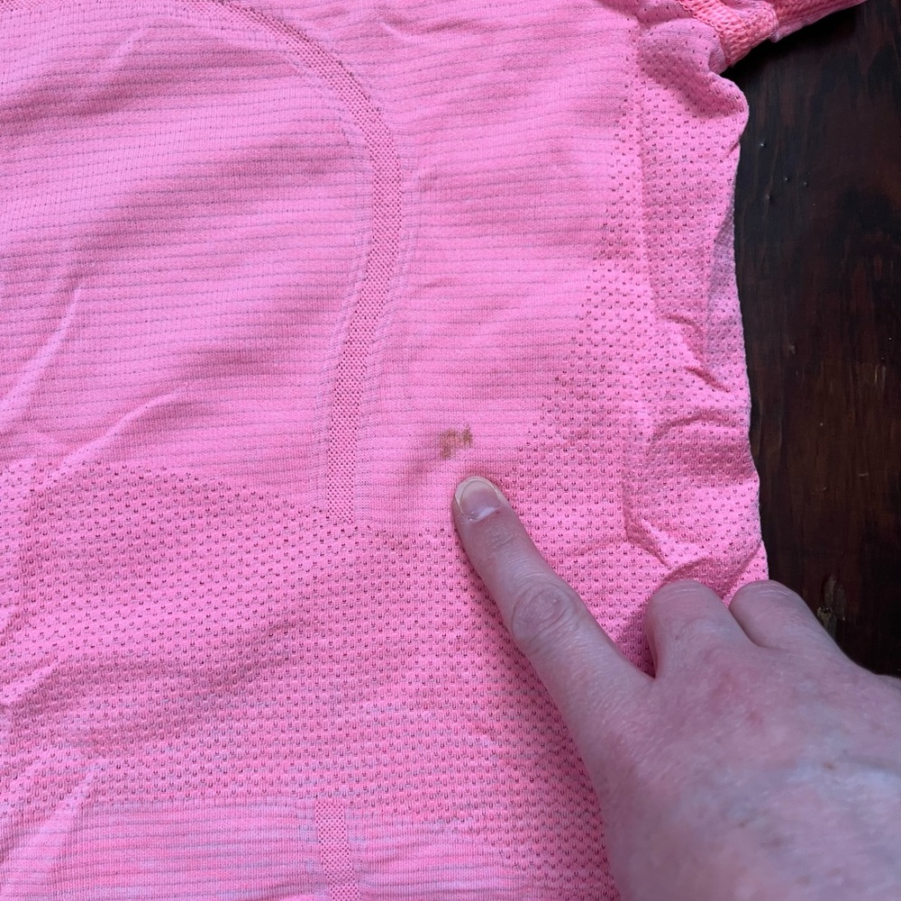 Lululemon Pink Short Sleeve Swiftly